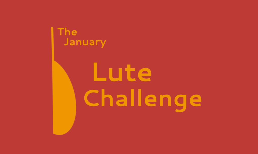 January Lute Challenge Logo