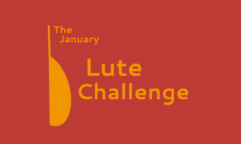 January Lute Challenge Logo